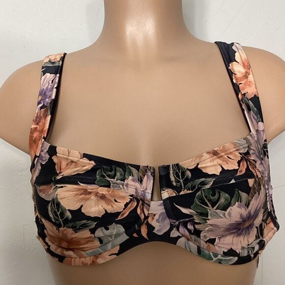 New. L*SPACE floral bikini. D-cup/L-bottom. Retails $198 - Picture 7 of 10